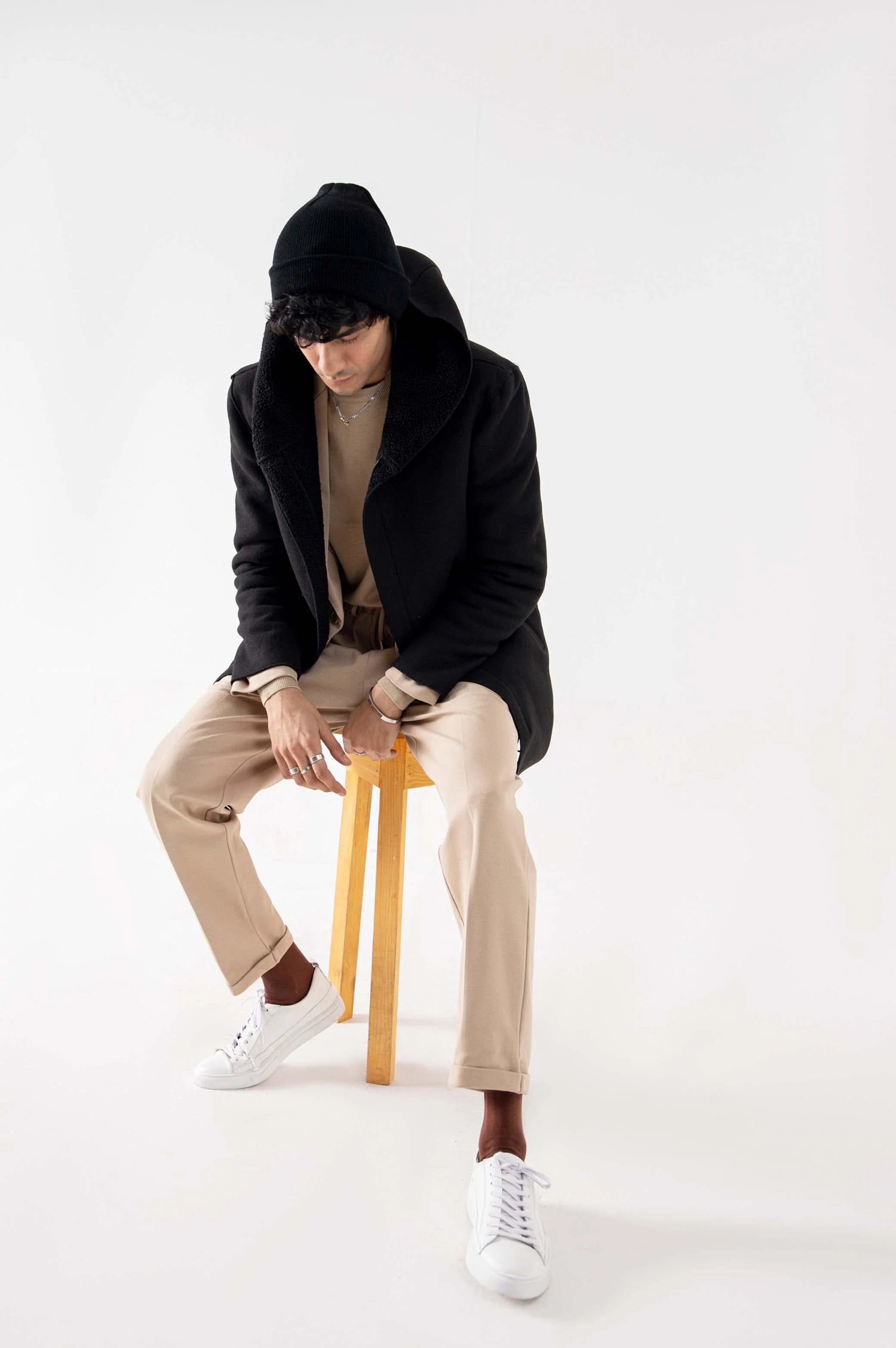 WOOLY FLEECE-LINED HOODED JACKET - Image 5