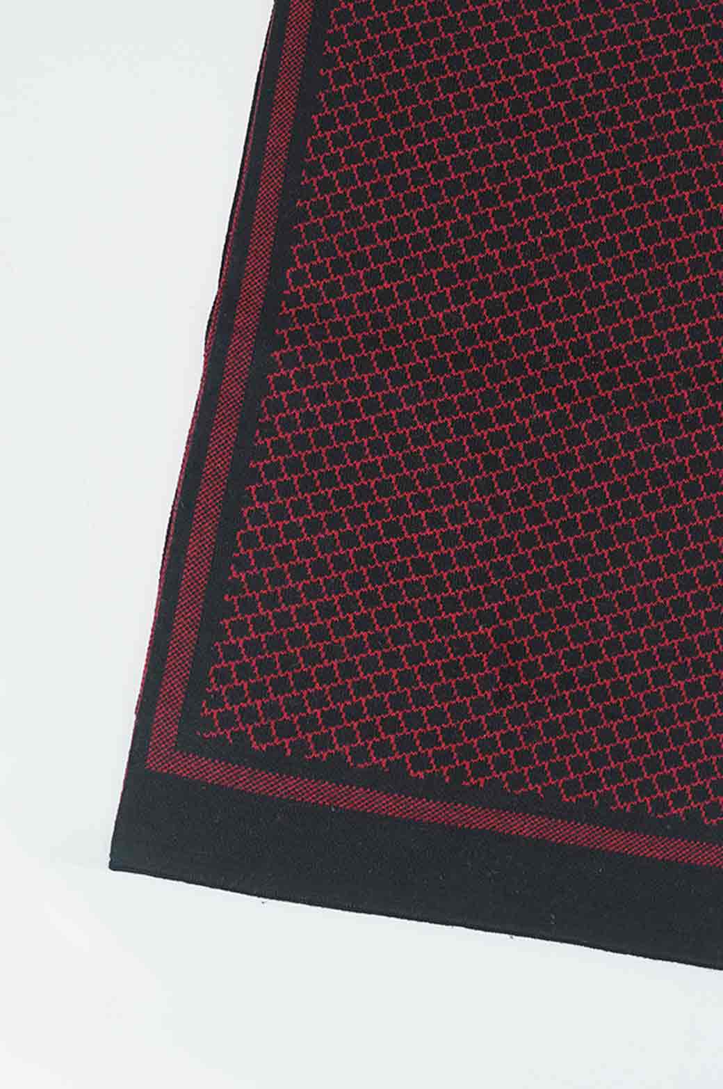 WOVEN PATTERNED SCARF - Image 3