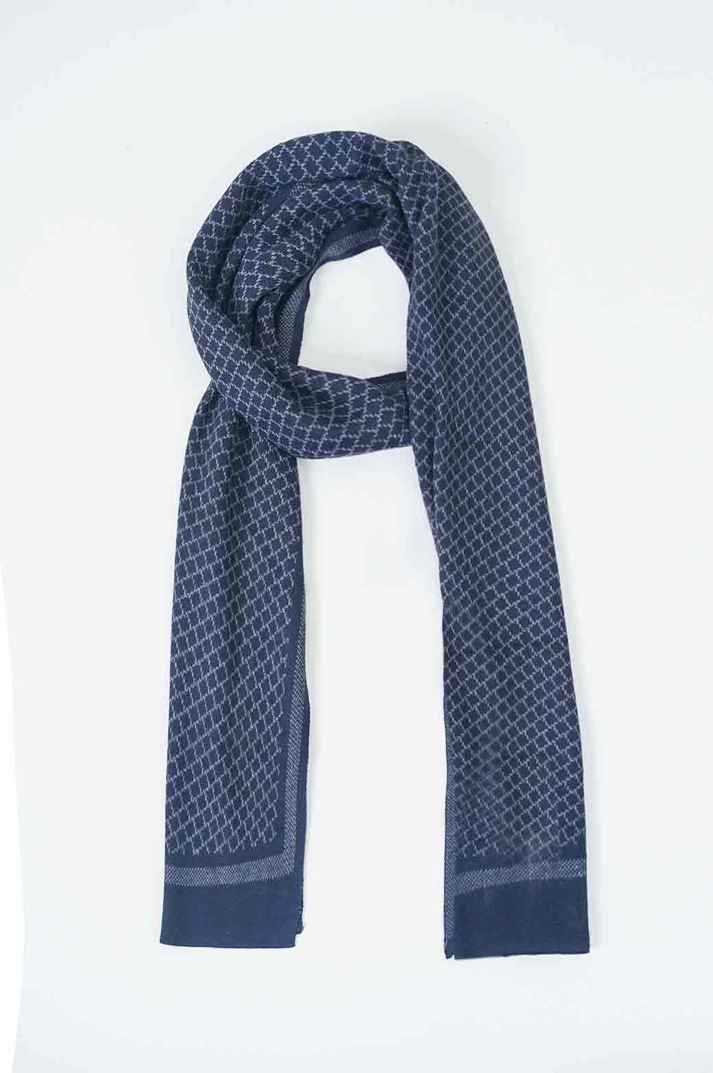 WOVEN PATTERNED SCARF