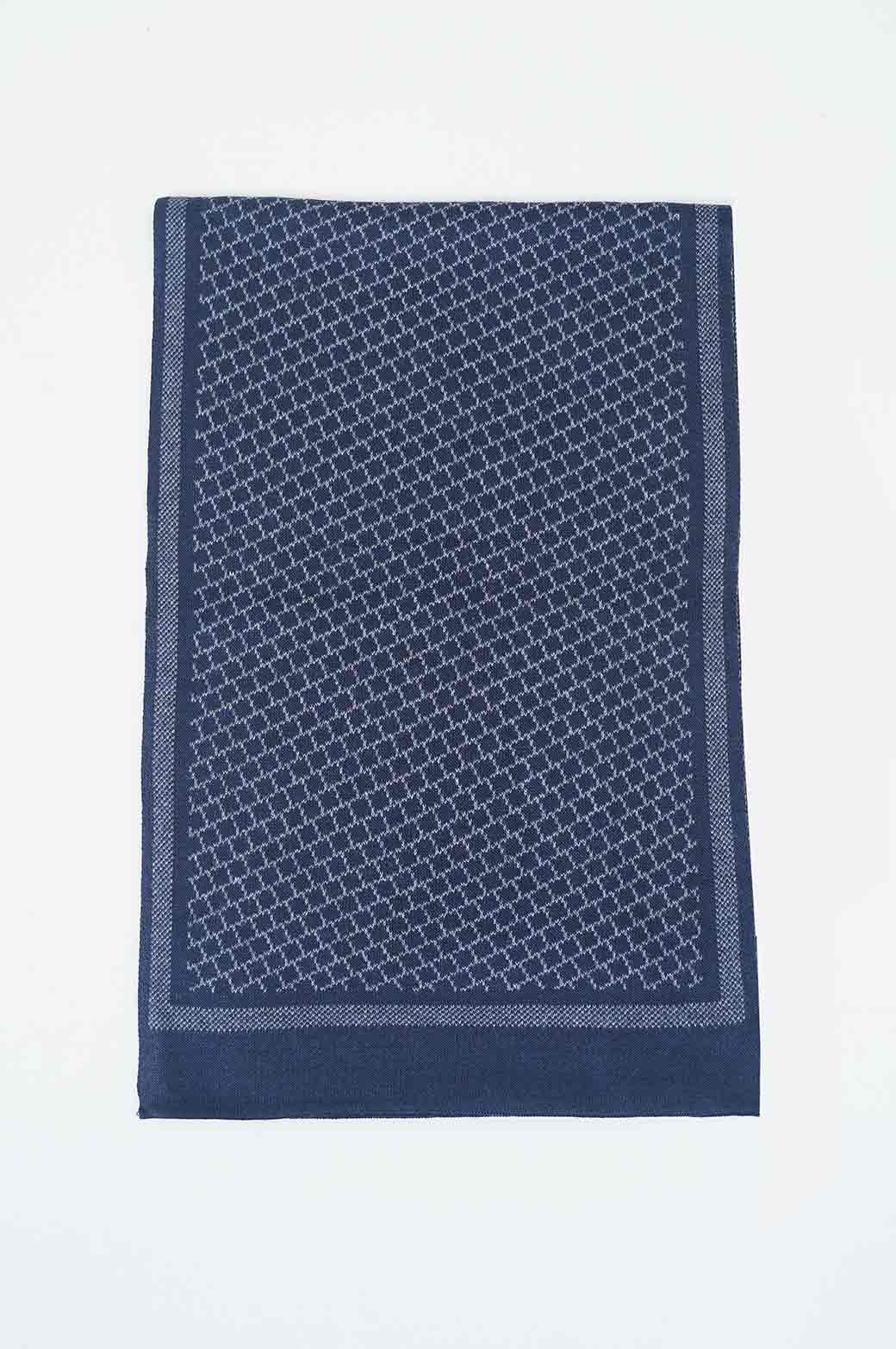 WOVEN PATTERNED SCARF - Image 2